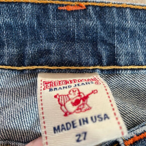 True Religion Jeans Women’s Size 27 Rn number 112790 Ca 30427 boot cut - Picture 8 of 8
